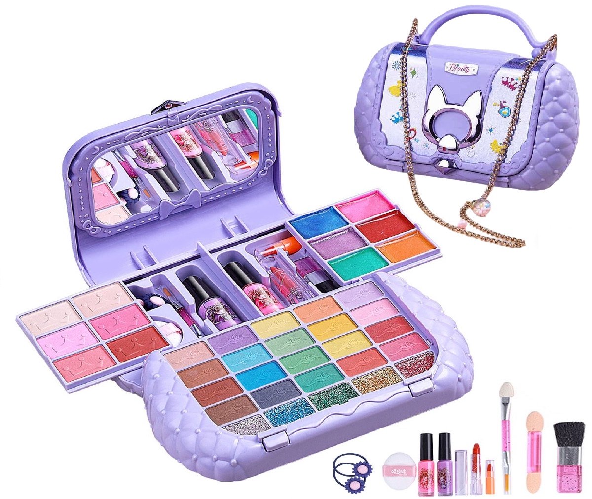 Make up koffer meisjes -Make up Set meisjes - Make up meisjes - kinder Make up Koffer - kinder make up meisje - make-up set kinderen - lipgloss meisjes