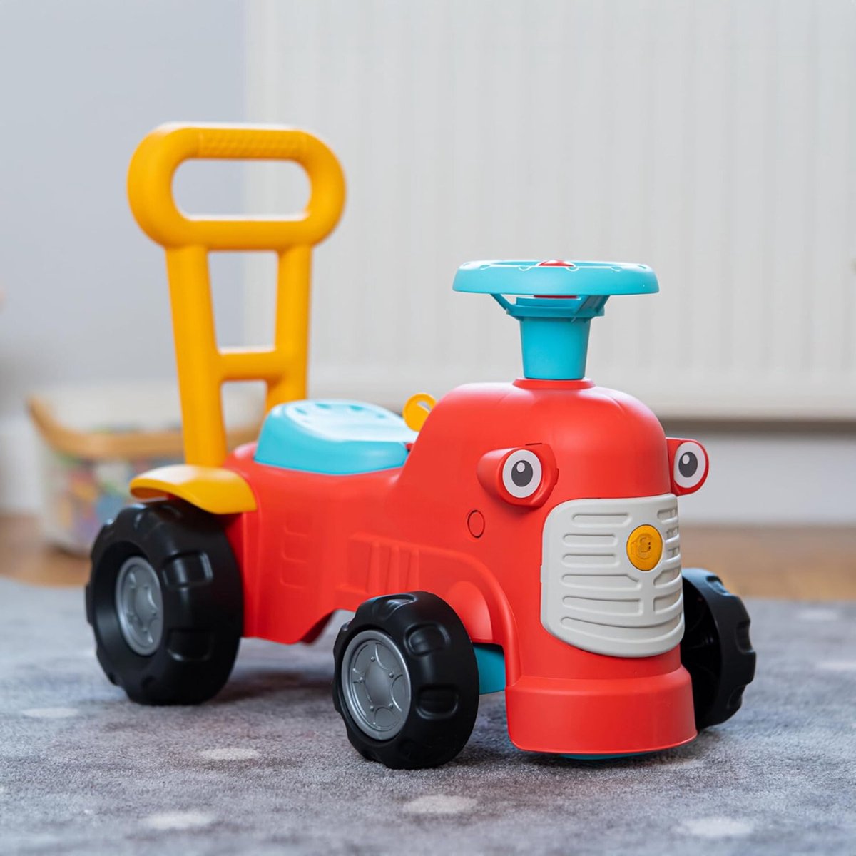 Looptractor -   - Speelgoed - Loop Tractor - Looptrekker -   Tractor