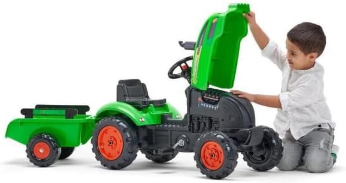 Looptractor -   - Speelgoed - Loop Tractor - Looptrekker -   Tractor