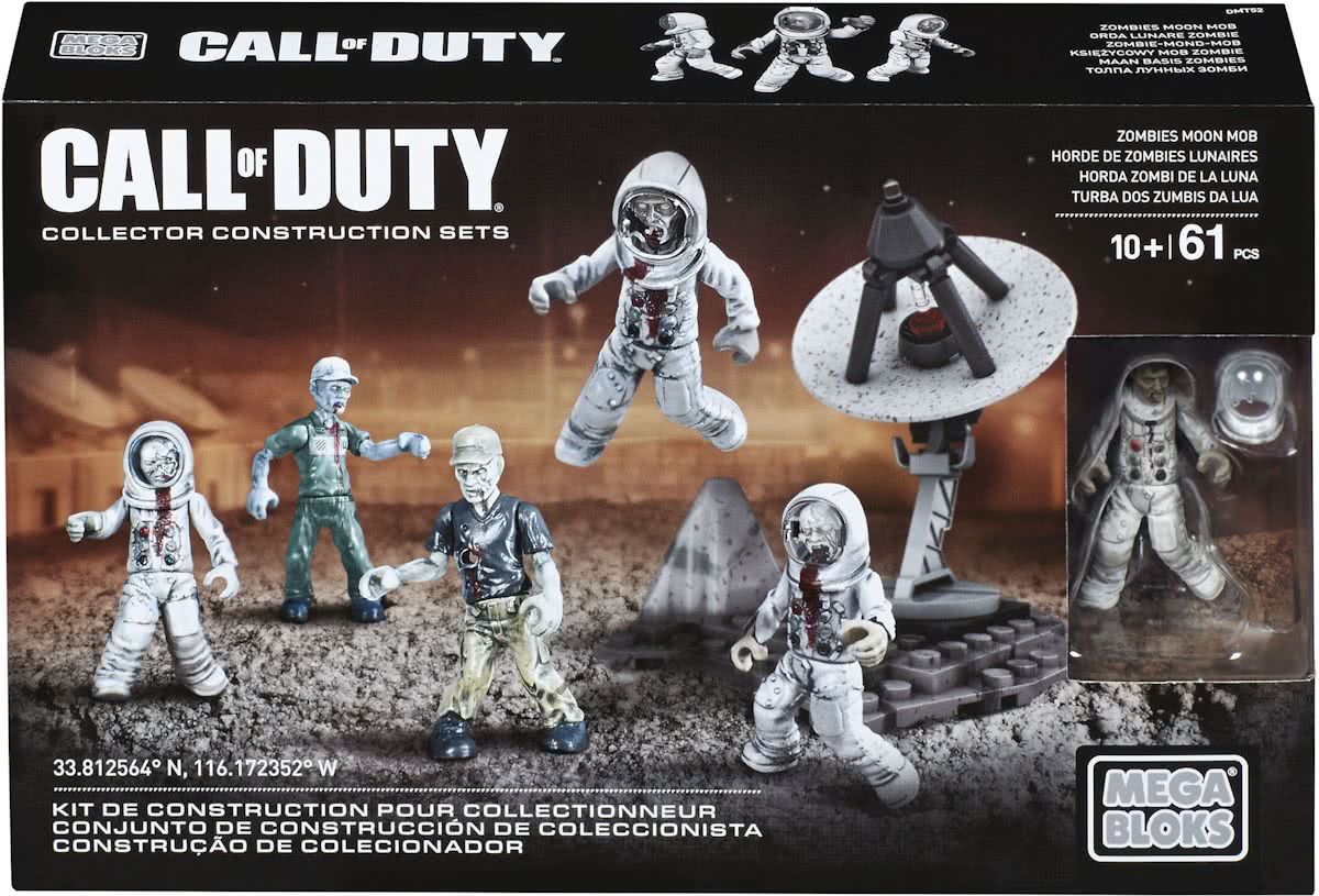 Mega Bloks - Call Of Duty Zombie Moon Mob - Constructiespeelgoed