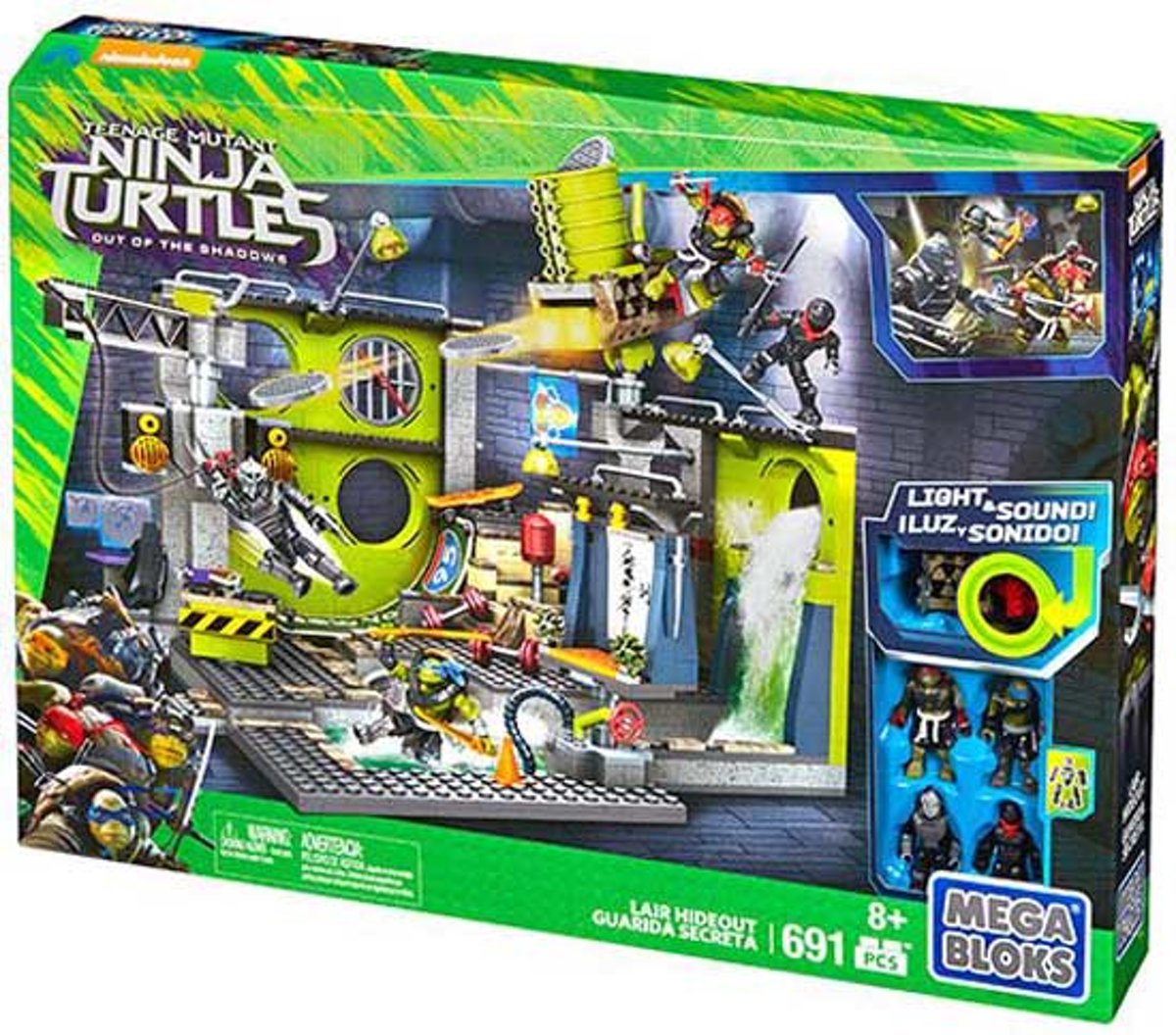 Mega Bloks - Teenage Mutant Ninja Turtles: Out of the Shadows Lair Hideout