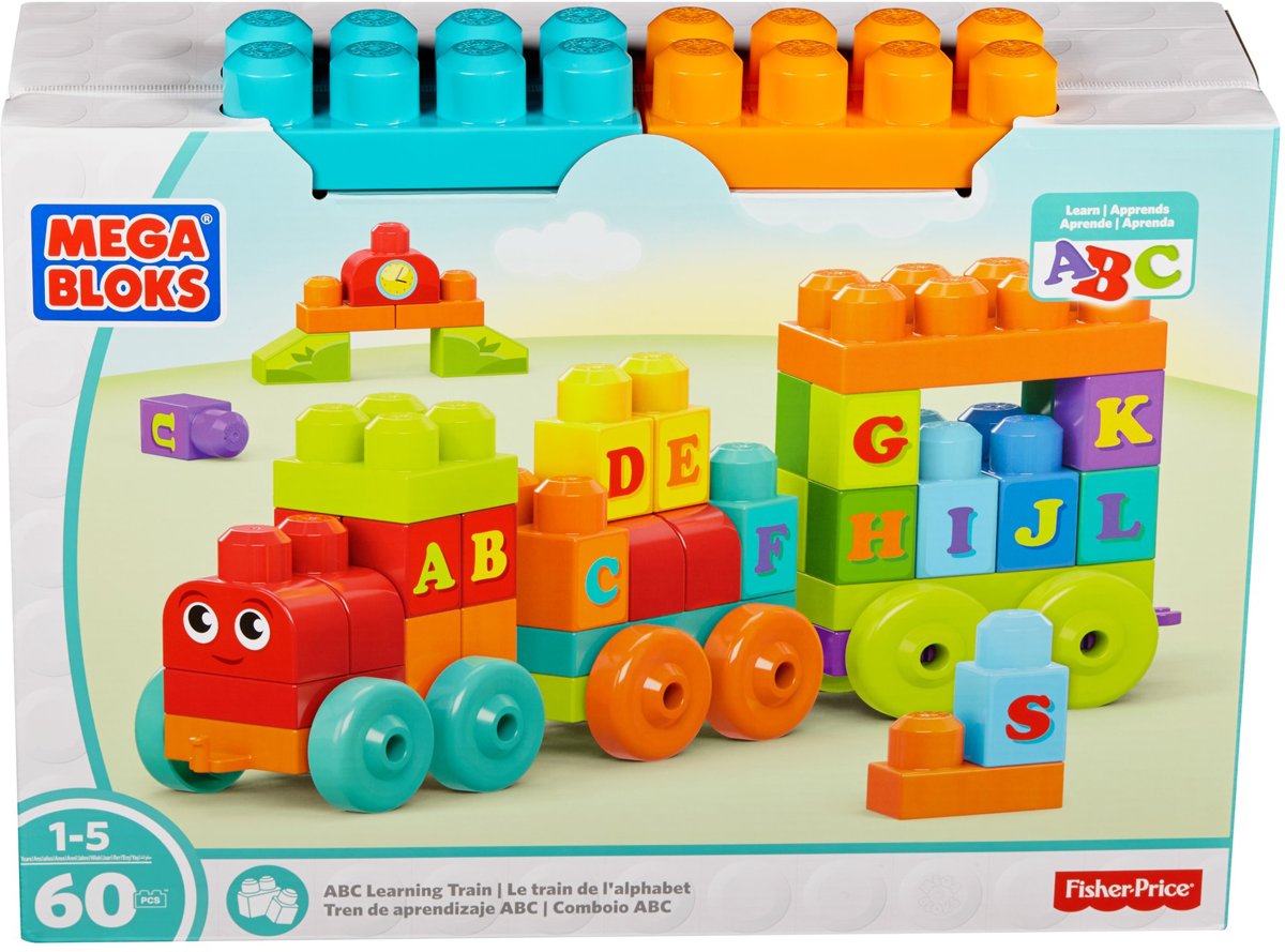 Mega Bloks ABC Alphabet Train