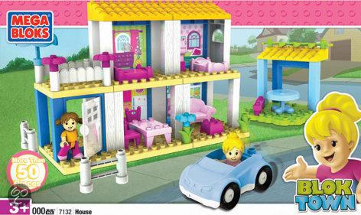 Mega Bloks Blok Town Huis Speelset - Constructiespeelgoed