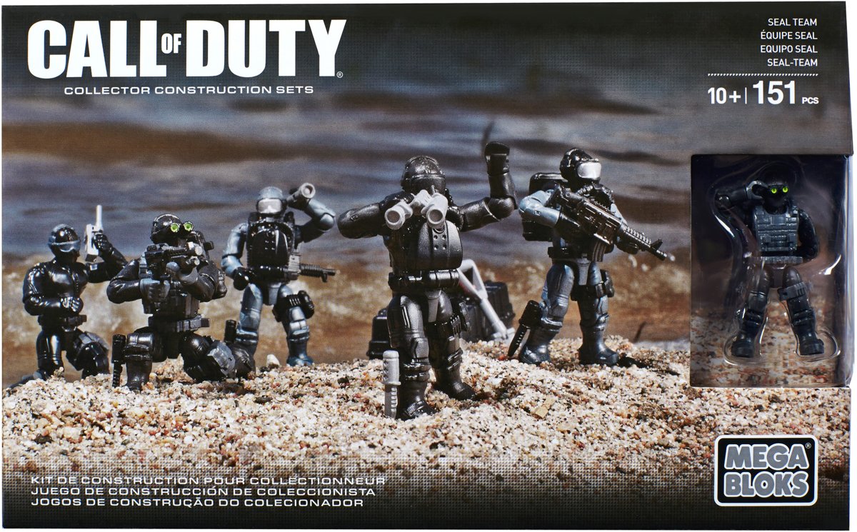 Mega Bloks Call Of Duty Seal Team - Constructiespeelgoed