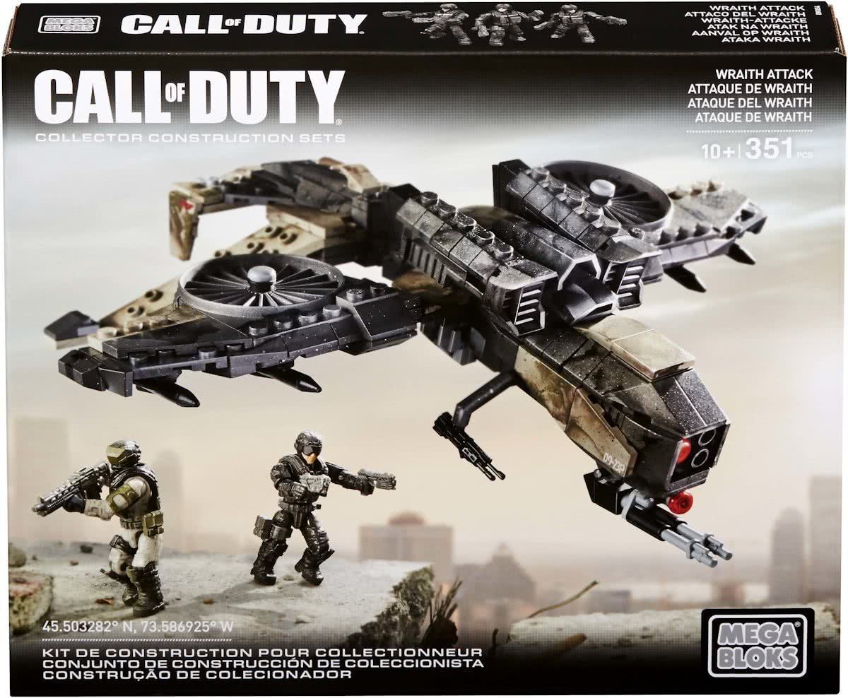 Mega Bloks  Call Of Duty Wraith Aanval - Constructiespeelgoed