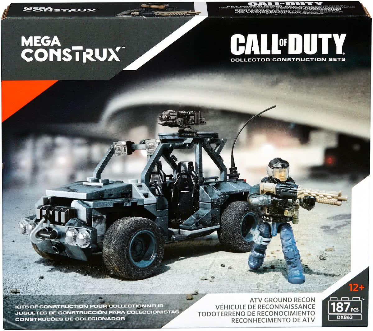 Mega Bloks Call of Duty ATV Ground Recon - Constructiespeelgoed