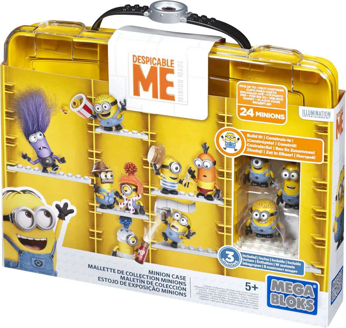 Mega Bloks Minions Koffer - Constructiespeelgoed