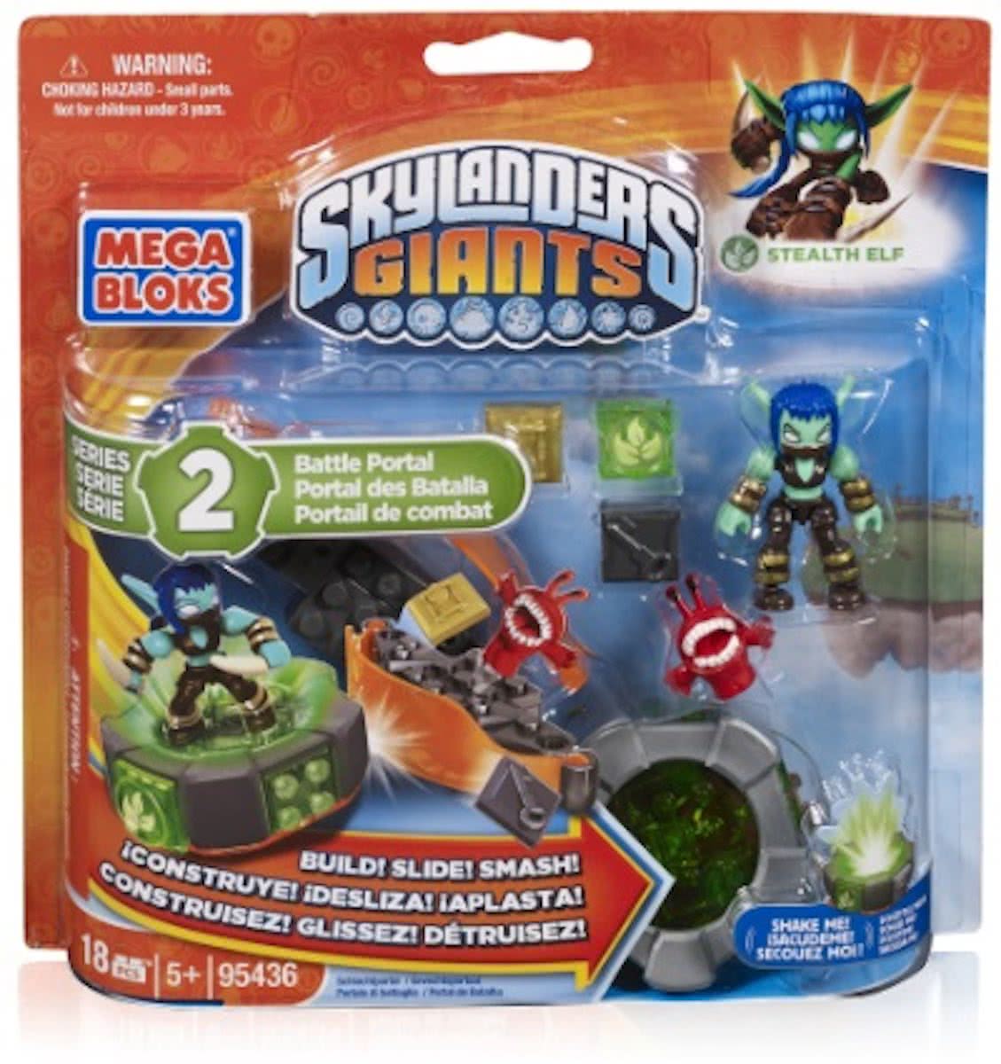 Mega Bloks: Skylanders Giants - Stealth Elfs Strijd Portaal - 95436