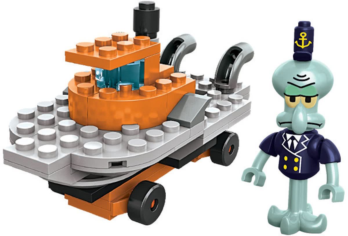 Mega Bloks SpongeBob Mr. Krabs Racer - Constructiespeelgoed