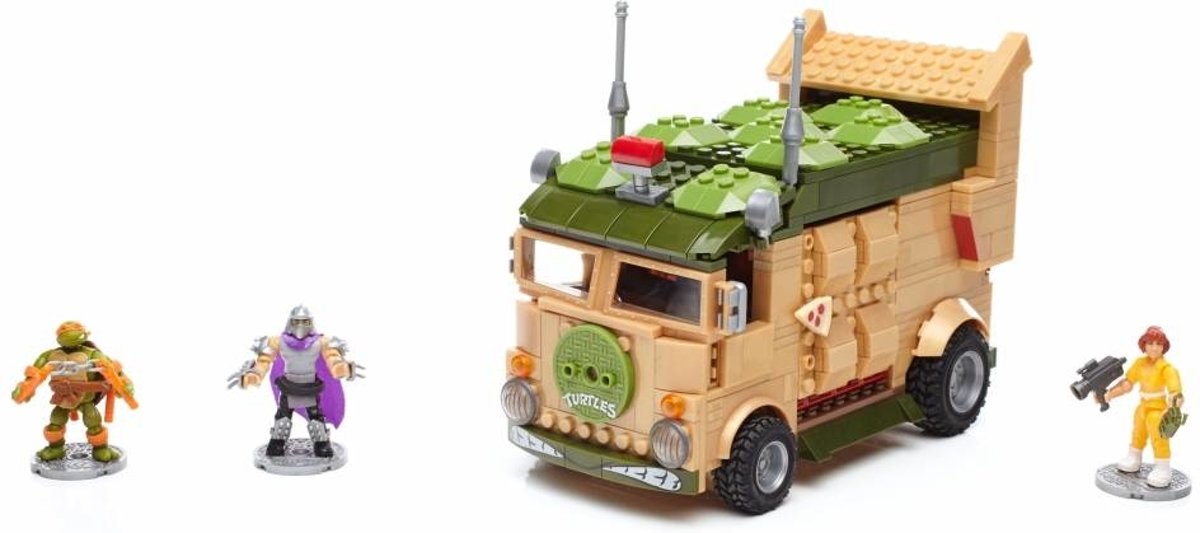 Mega Bloks  Turtles Classic Party Wagon  (531 pcs)