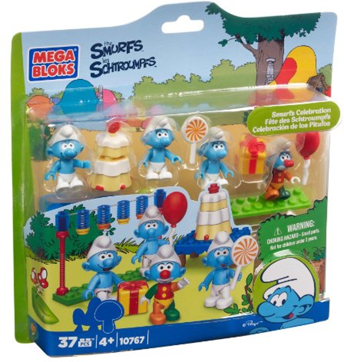 Mega bloks De Smurfen Smurfs Celebration