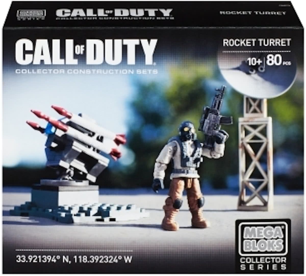 Rocket Turret Mega Bloks Call of Duty