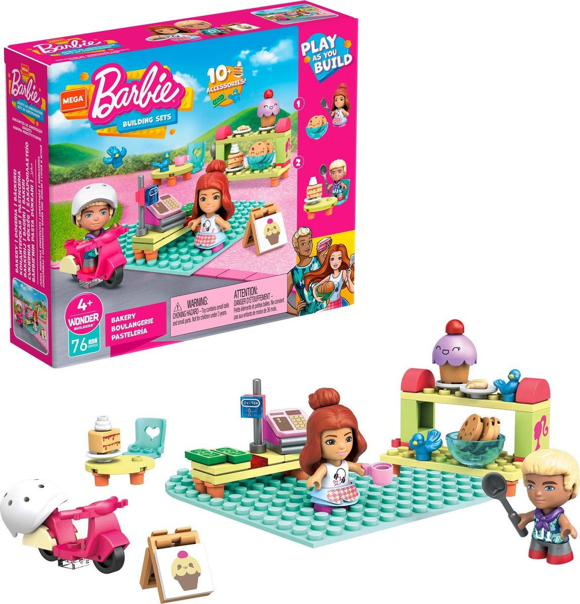 Fisher-Price Mega Construx Barbie Bakkerij