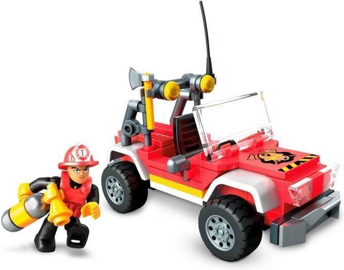 MEGA CONSTRUX Emergency Vehicle - GLK53 - Bouwstenen - 5 jaar en +