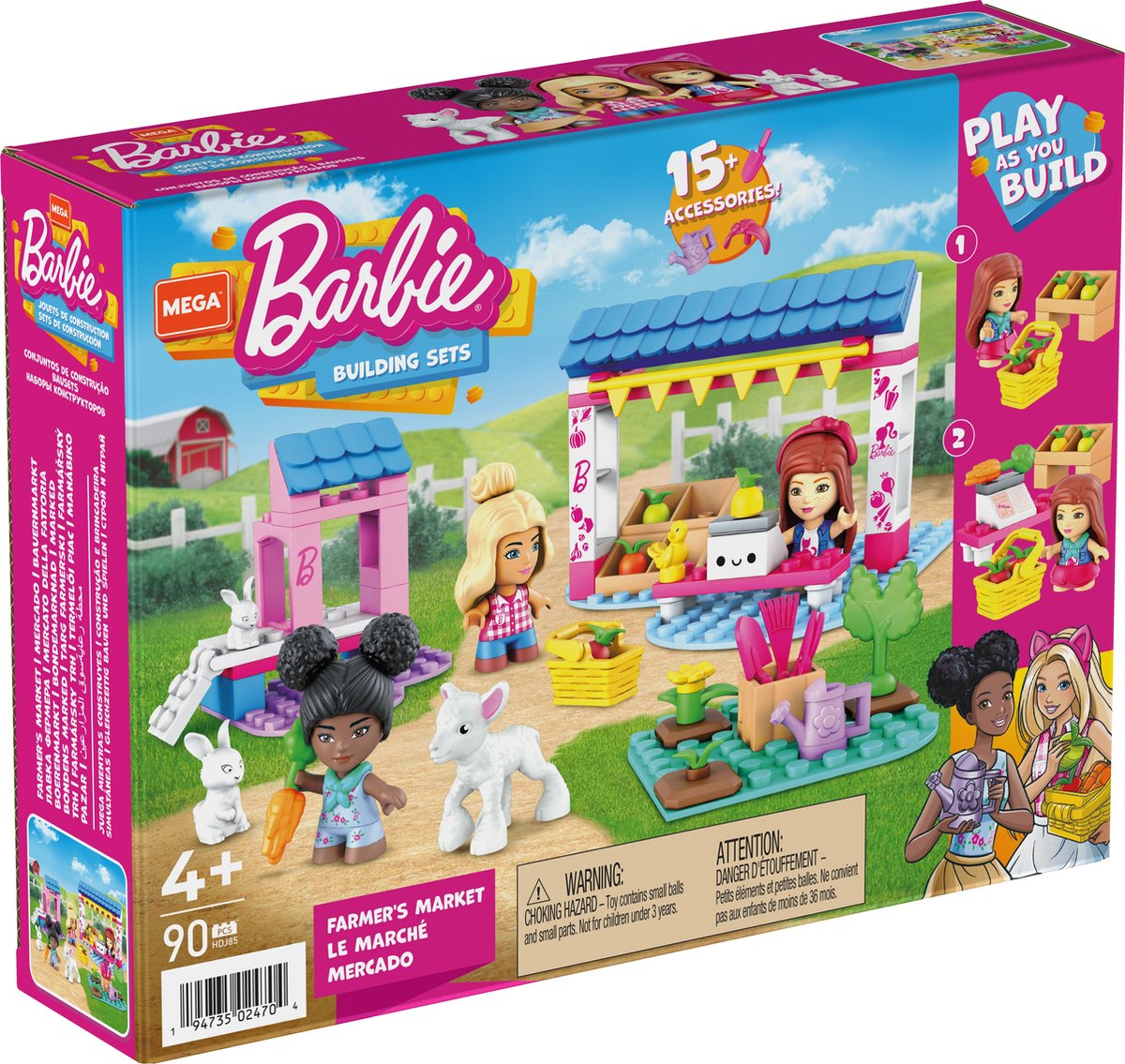 Mega Construx Barbie Boerenmarkt Speelset