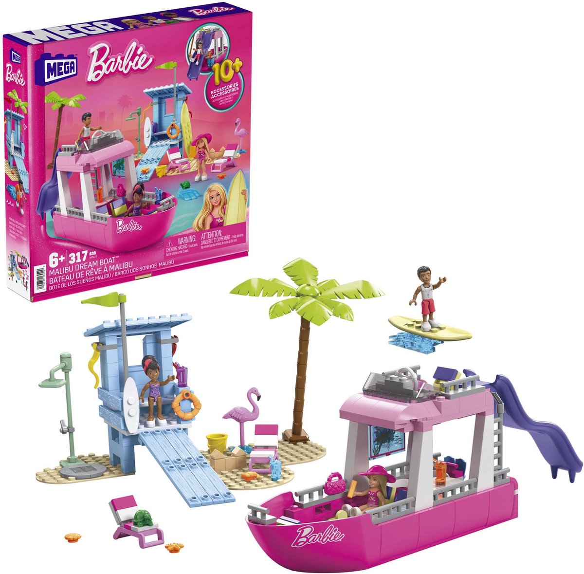 MEGA Barbie Malibu Droomboot