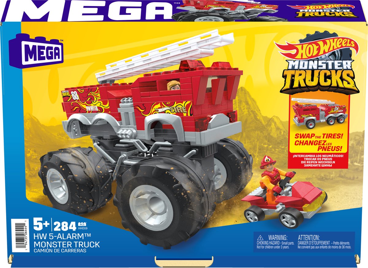 MEGA Hot Wheels 5-Alarm Monstertruck