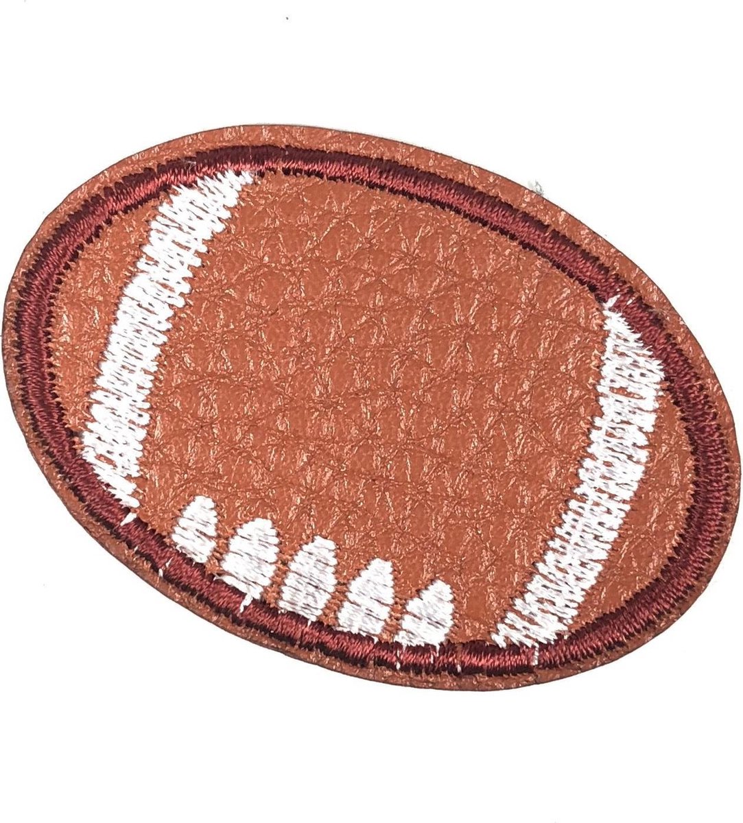 MegaMooi American Football Bal Strijk Embleem Patch 5,5 x 4 cm