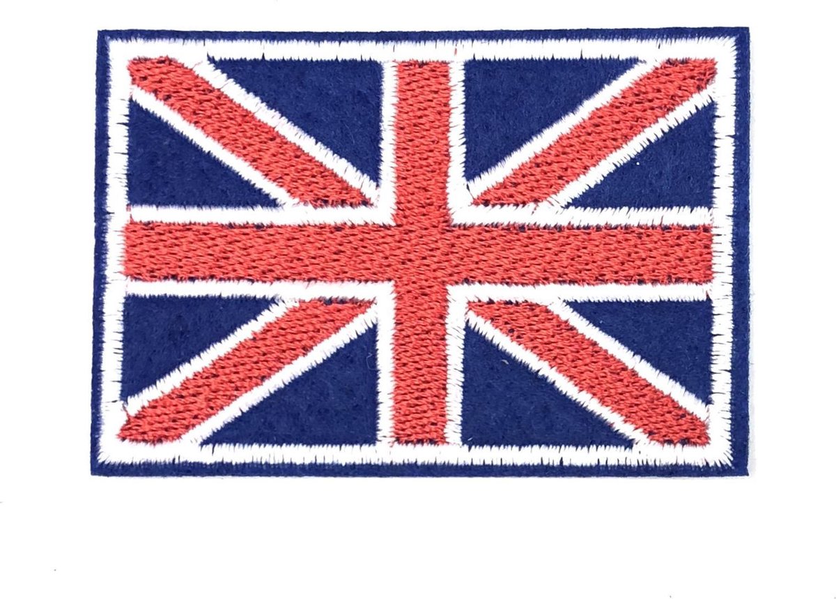 MegaMooi Engelse Britse Union Jack Vlag Patch 7 x4,8 cm