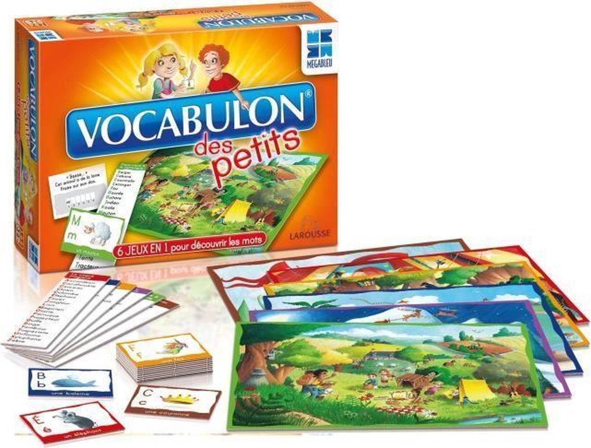 MEGABLEU Leerspel Vocabulon des Petits