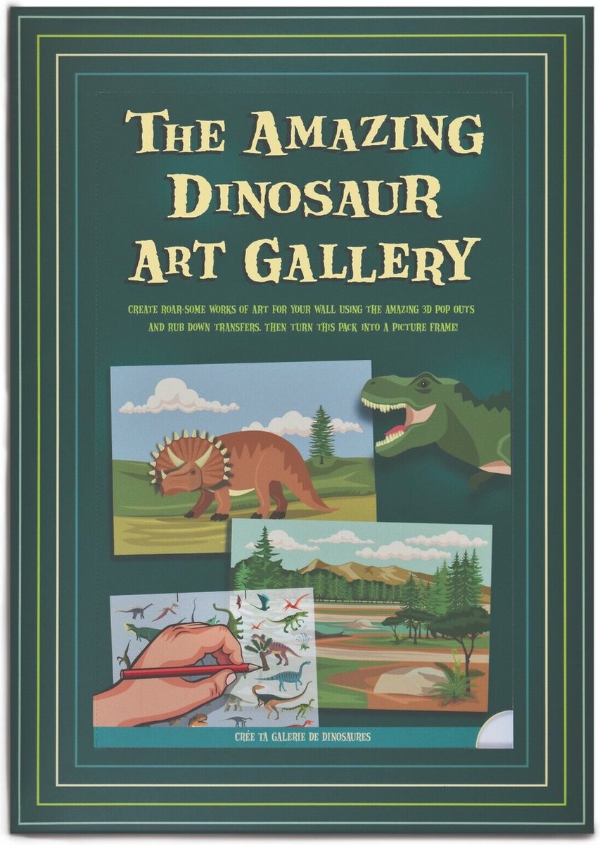 Amazing Dinosaur Art Gallery by Clockwork Soldier - 5060262132081