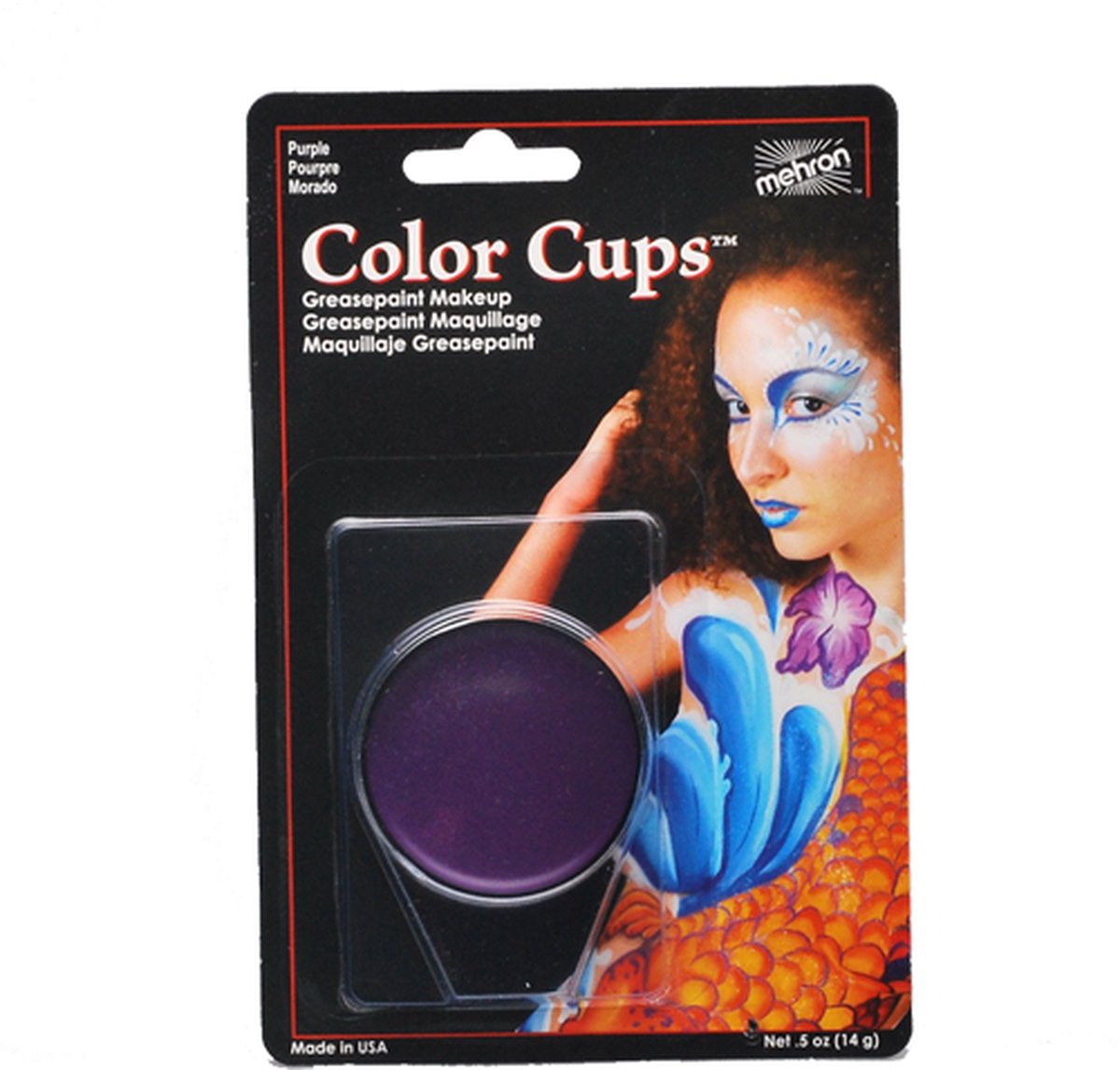 Mehron Color Cup Purple (Greasepaint)