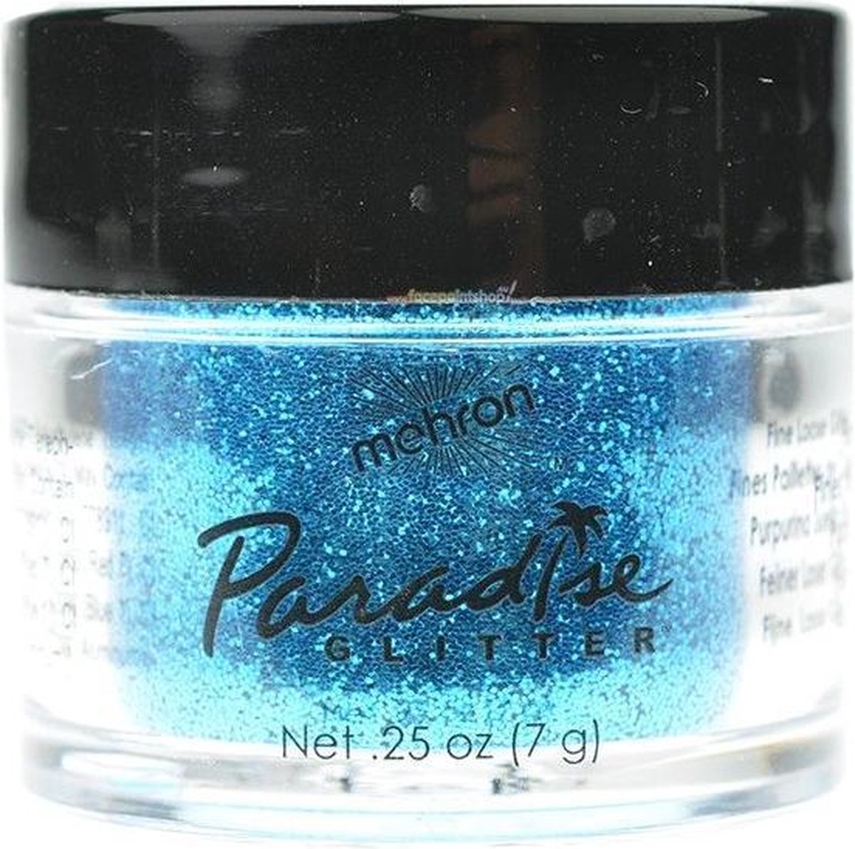 Mehron Paradise Glitter voor Schmink en Grime - Blauw