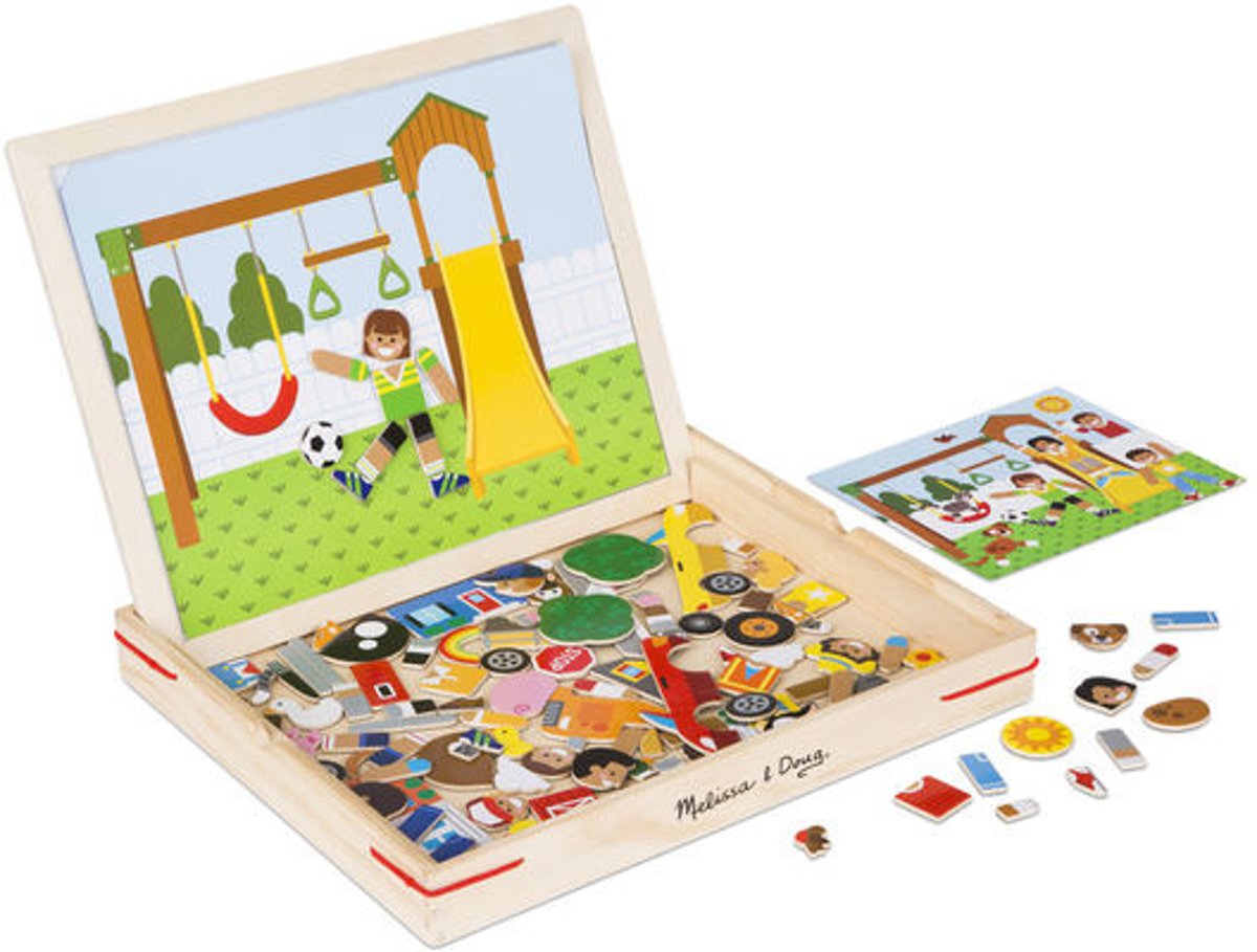 Magnetisch spel van hout