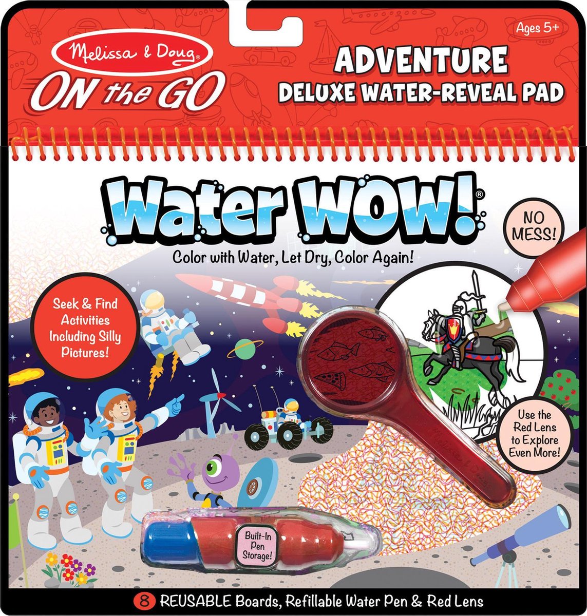 Melissa & Doug, Water wow Adventure DeLuxe