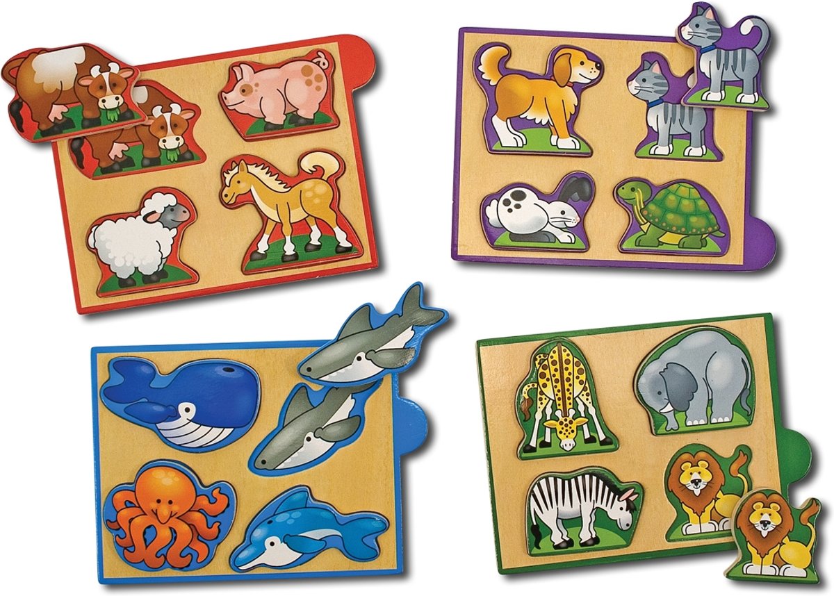 Melissa & Doug - Animals Mini - Puzzle