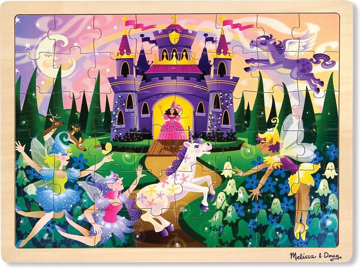 Melissa & Doug - Fairy Fantasy - Puzzel - 48 PC