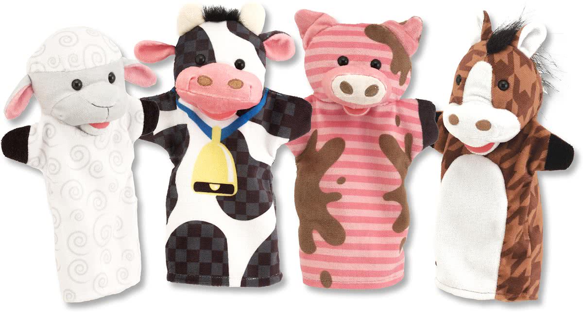 Melissa & Doug - Farm Friends - Handpoppen