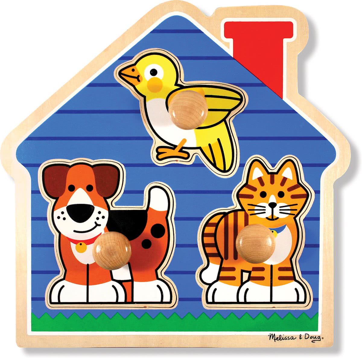 Melissa & Doug - House Pets Large Legpuzzel