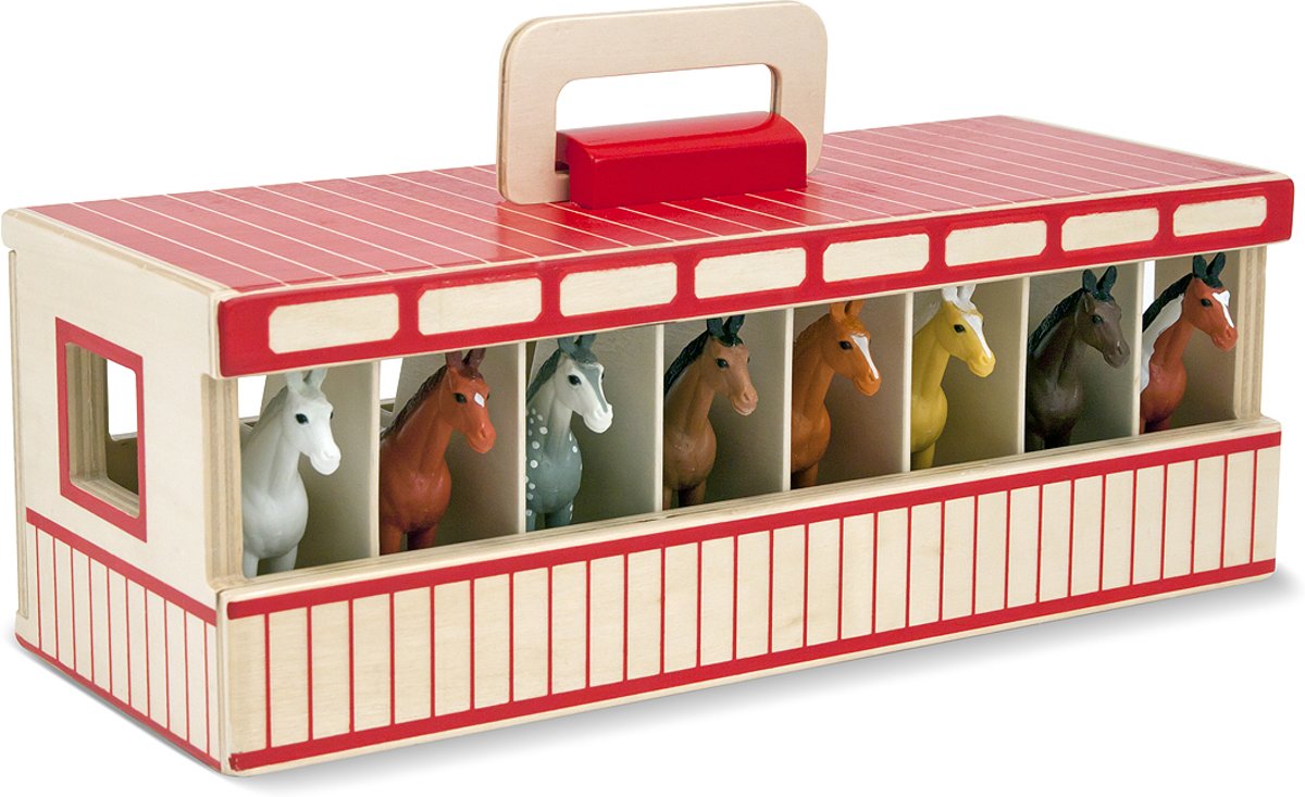 Melissa & Doug - Houten Paardenstal