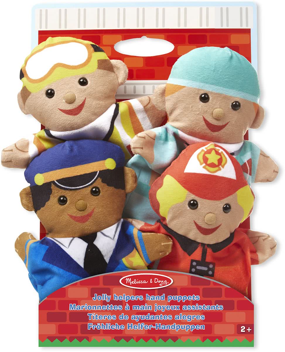 Melissa & Doug - Jolly Helpers - Handpoppen