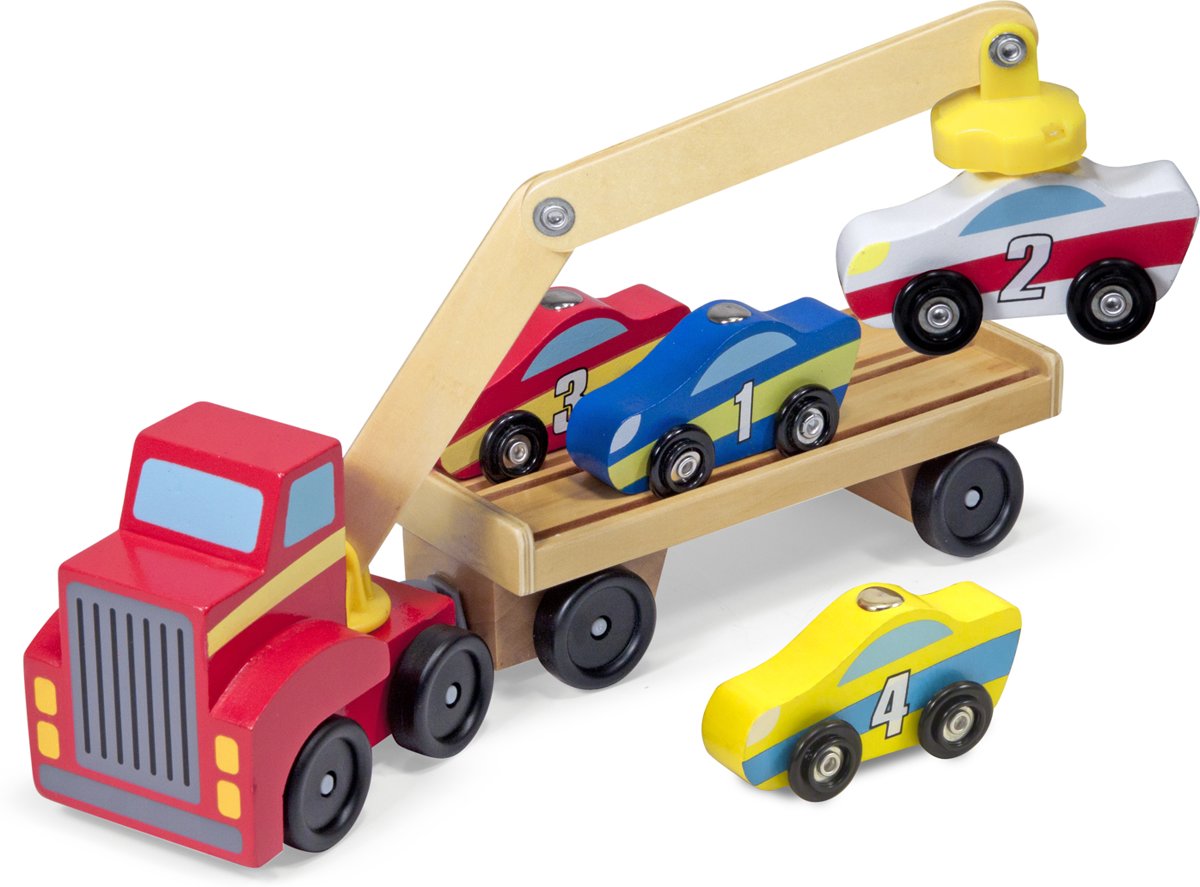 Melissa & Doug - Magnetic Car Loader