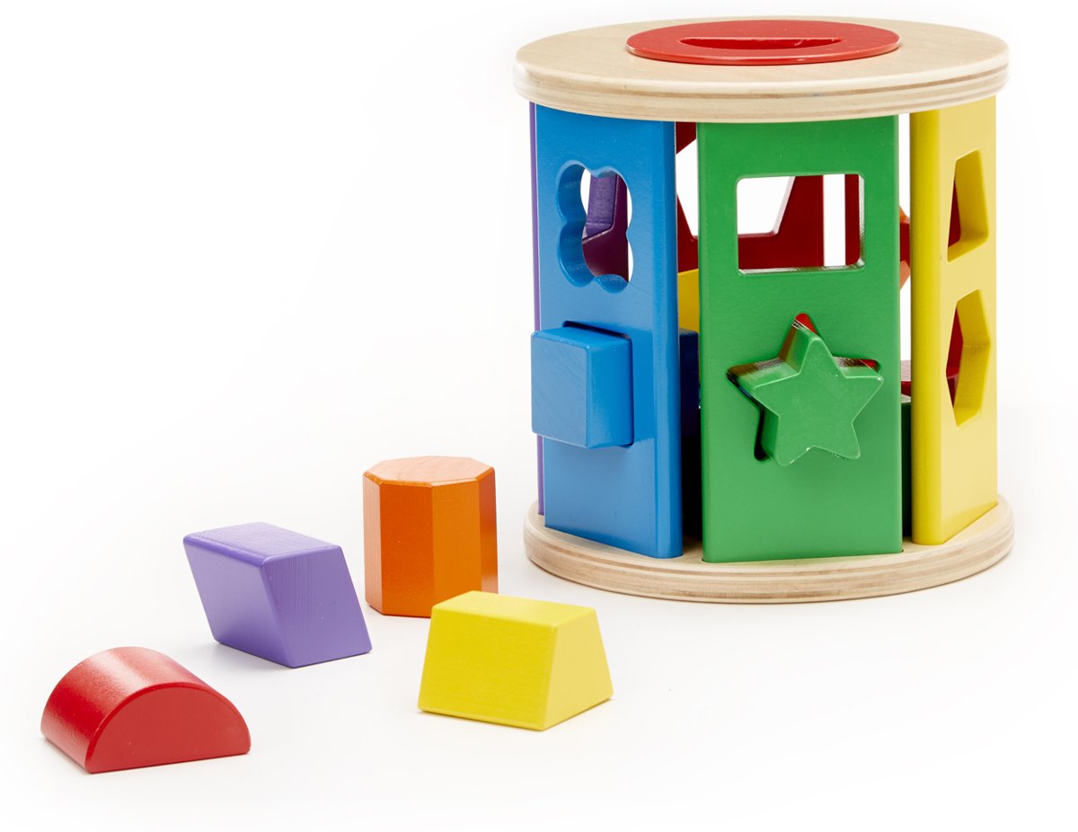 Melissa & Doug - Match & Roll Shape Sorter