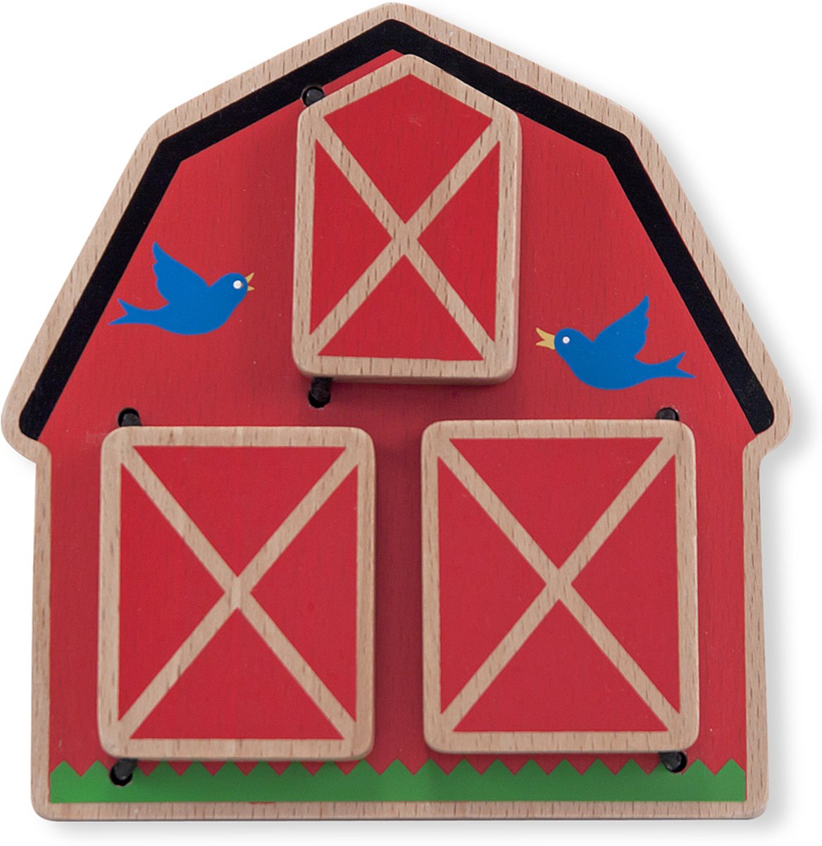 Melissa & Doug - Peek-a-Boo Barn