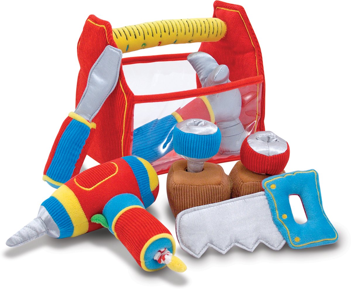 Melissa & Doug - Pluche Gereedschapkoffer