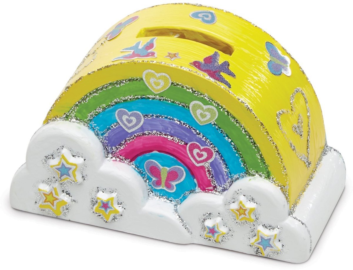 Melissa & Doug - Regenboog Spaarpot - Knutselset