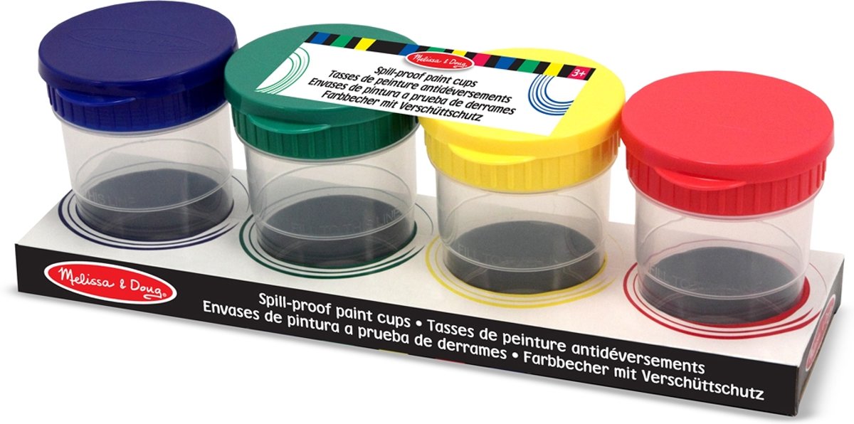 Melissa & Doug - Spill-Proof Paint Cups