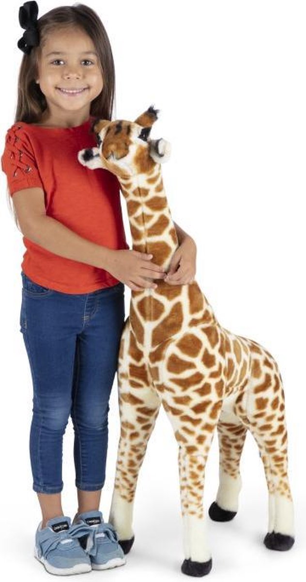 Melissa & Doug - Staande Pluche Baby Giraffe (85cm)