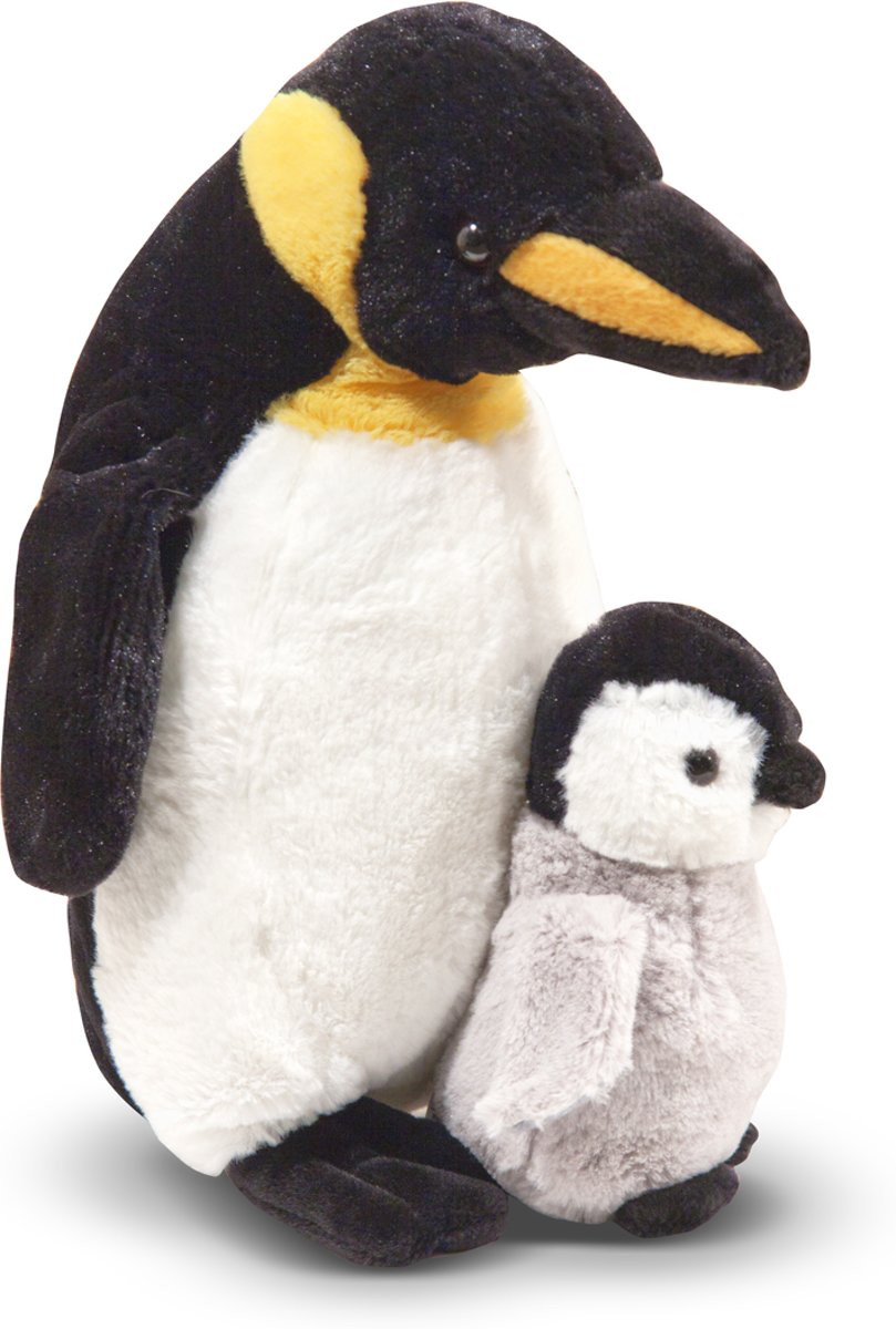 Melissa & Doug - Webber Penguin met Baby - Pluche