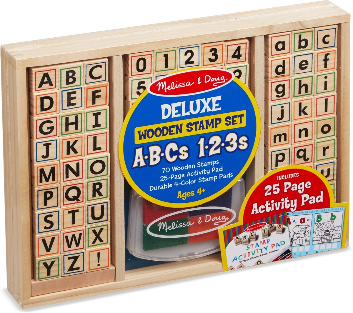 Melissa & Doug ABC Stempel-set Engelstalig