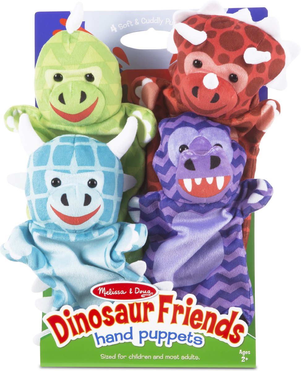 Melissa & Doug Handpoppen - Dinosaurus