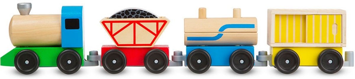 Melissa & Doug Houten Goederentrein