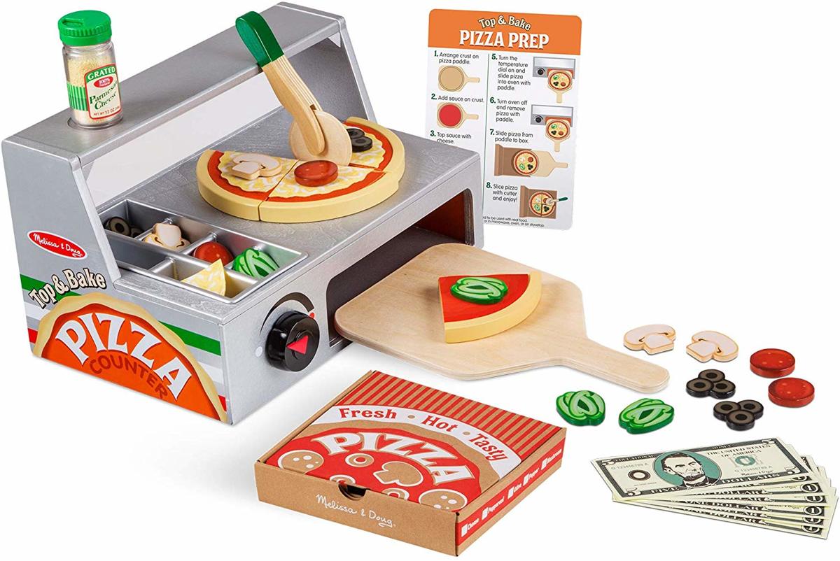 Melissa & Doug Houten Pizzatafel