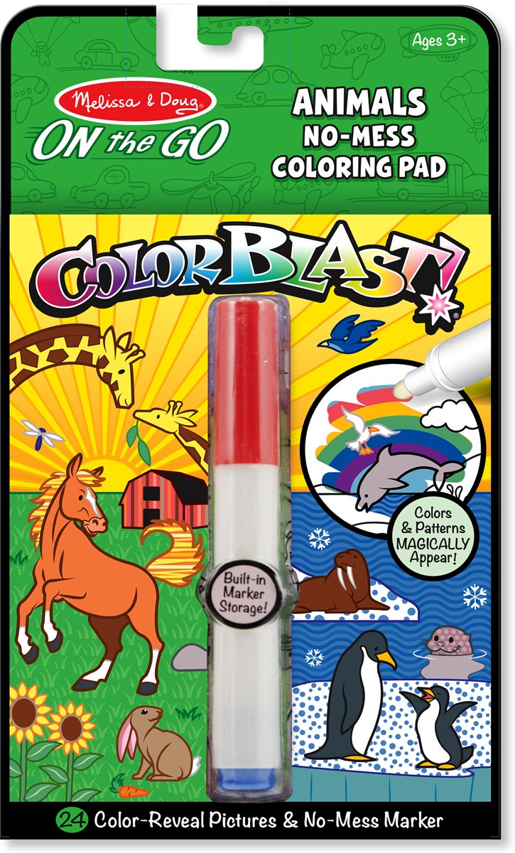 Melissa & Doug On The Go Colorblast - Dieren