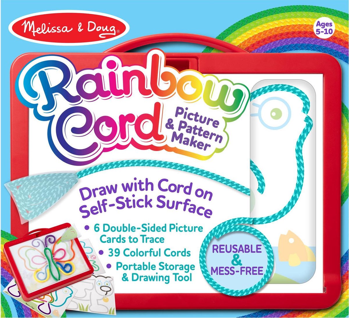 Melissa & Doug Regenboogkoord patroon maker