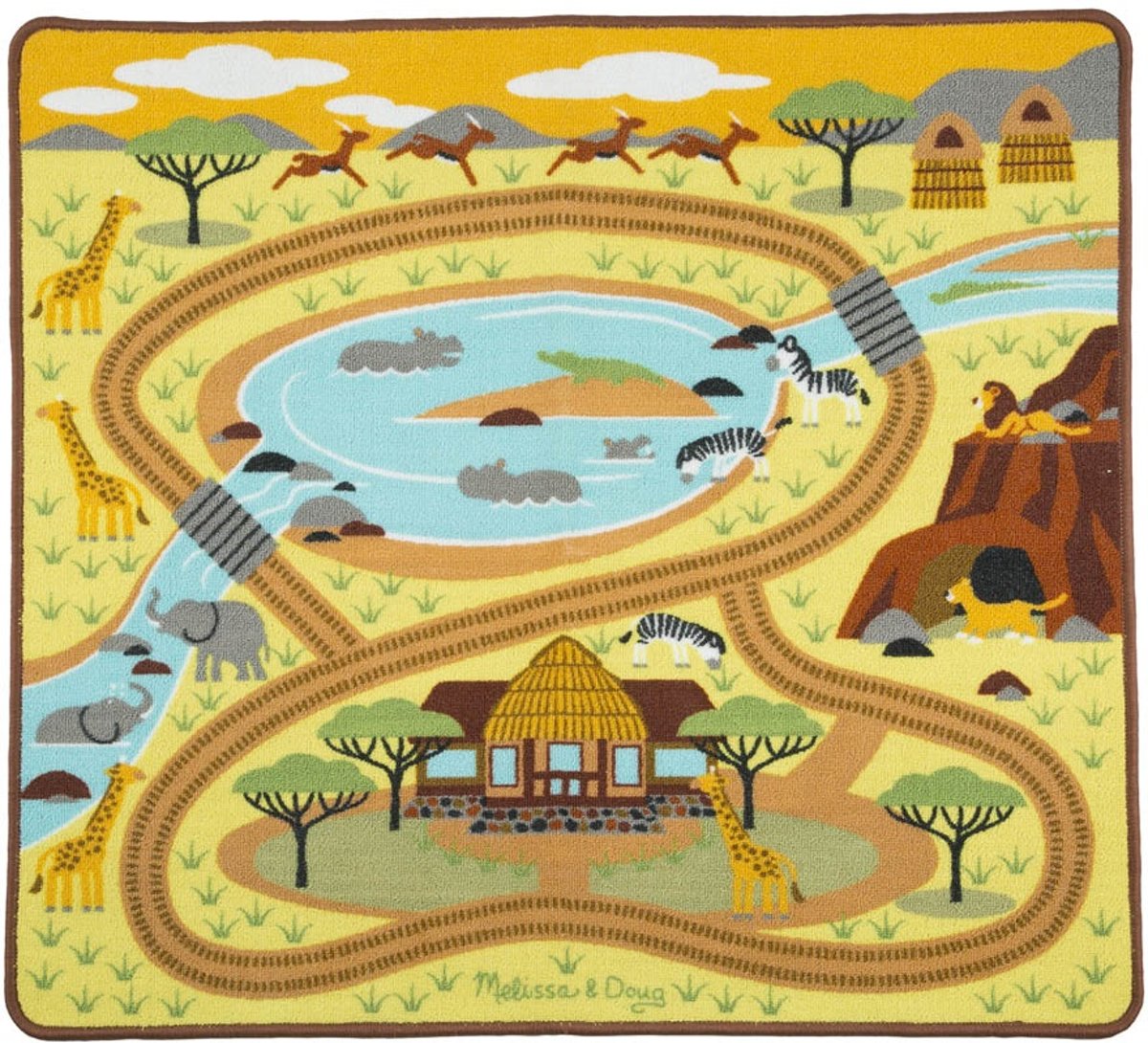 Melissa & Doug Safari Speelkleed 90 X 100 Cm